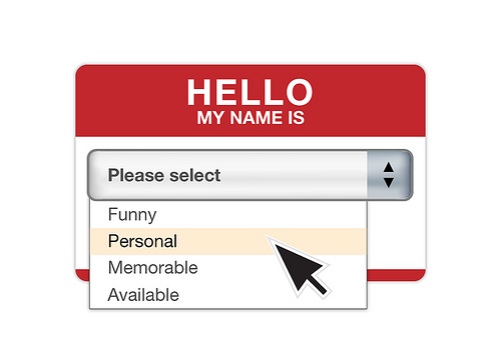 personal name tag
